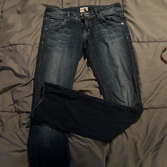 Hudson Jeans Denim - Hudson Jeans Dark Blue Straight Leg Women's Denim‎ great condition